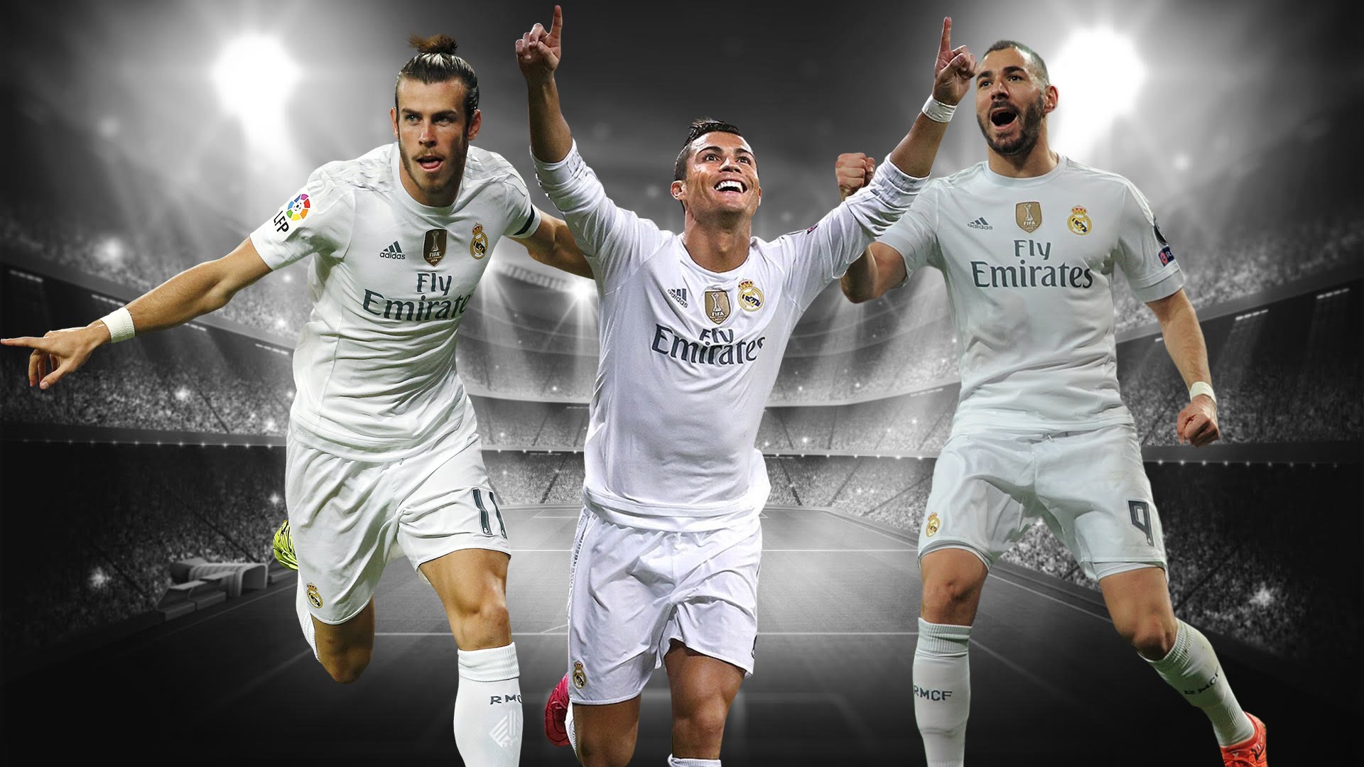 Image result for Karim Benzema, Gareth Bale, Cristiano Ronaldo