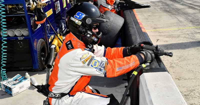 Nick Odell: Transitioning from Joe Gibbs Racing, Now Front-Tire Changer at Hendrick Moto