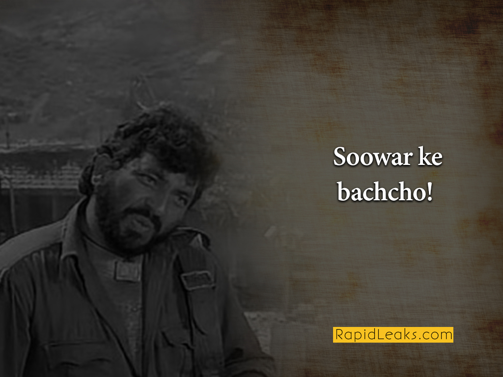 gabbar singh dialogue