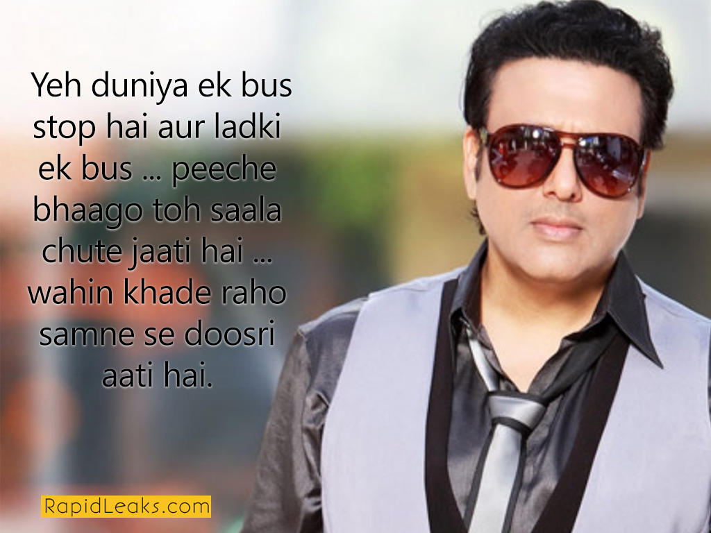 Best Govinda Dialogues