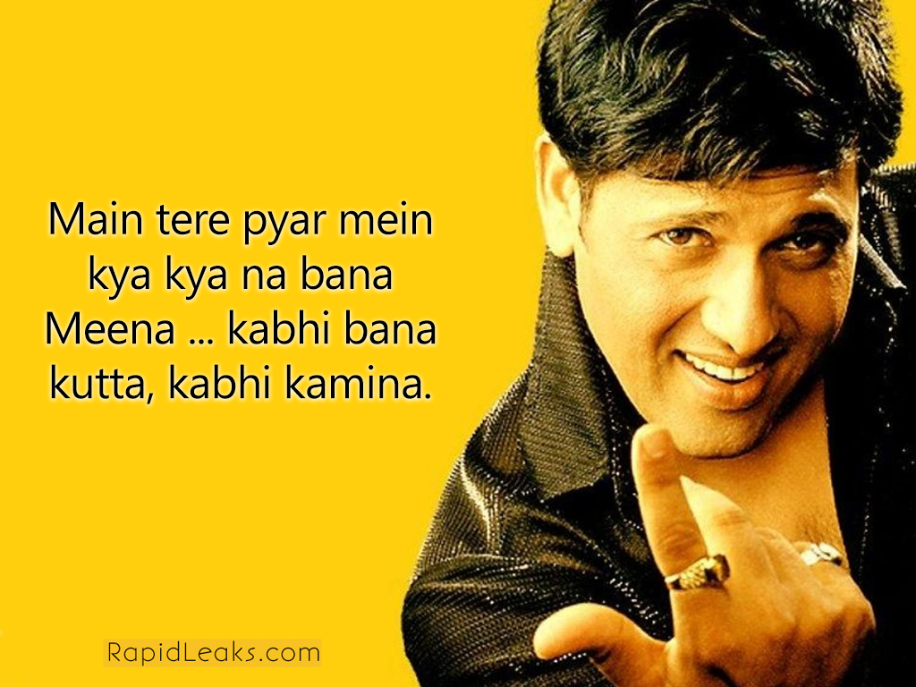 Funny Dialogues | Govinda