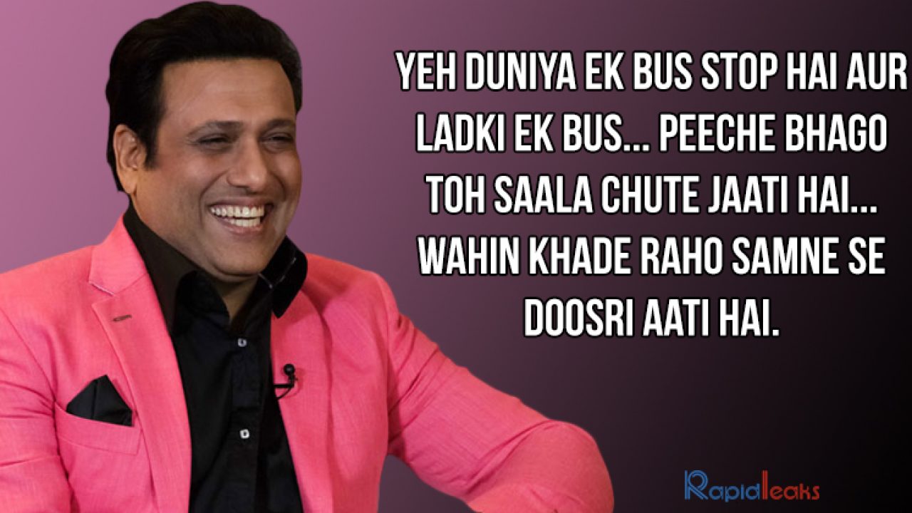 11 Ridiculously Funny Govinda Dialogues That Will Make You Go ROFL