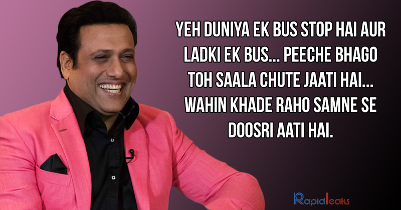 11 Ridiculously Funny Govinda Dialogues That Will Make You Go ROFL