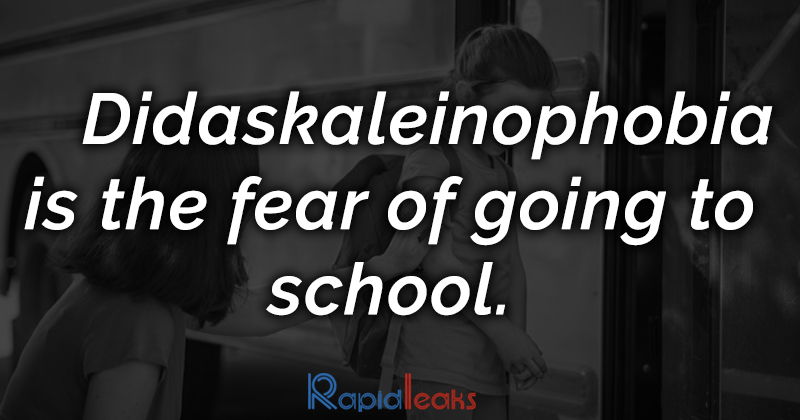 Phobia Fact