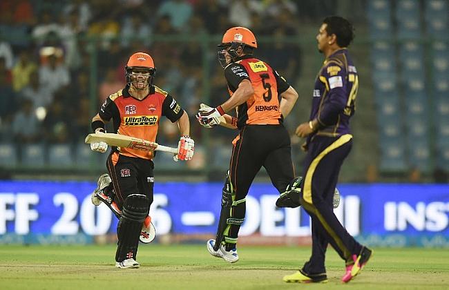 SRH Eliminated KKR To Face Gujarat Lions In Second Qualifier!!