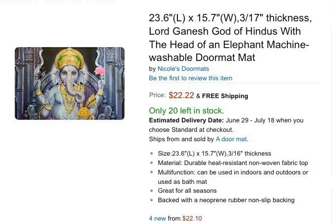 Ganesha Door Mats