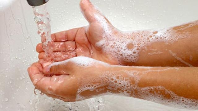 Wash away the dirt and germs