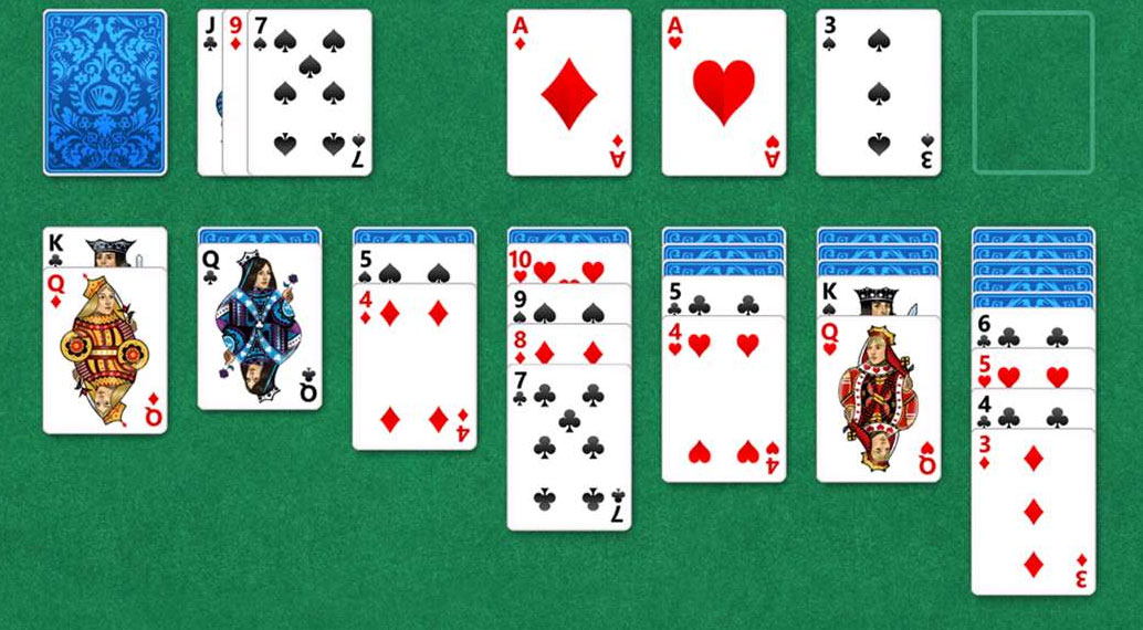 Microsoft's Solitaire Game