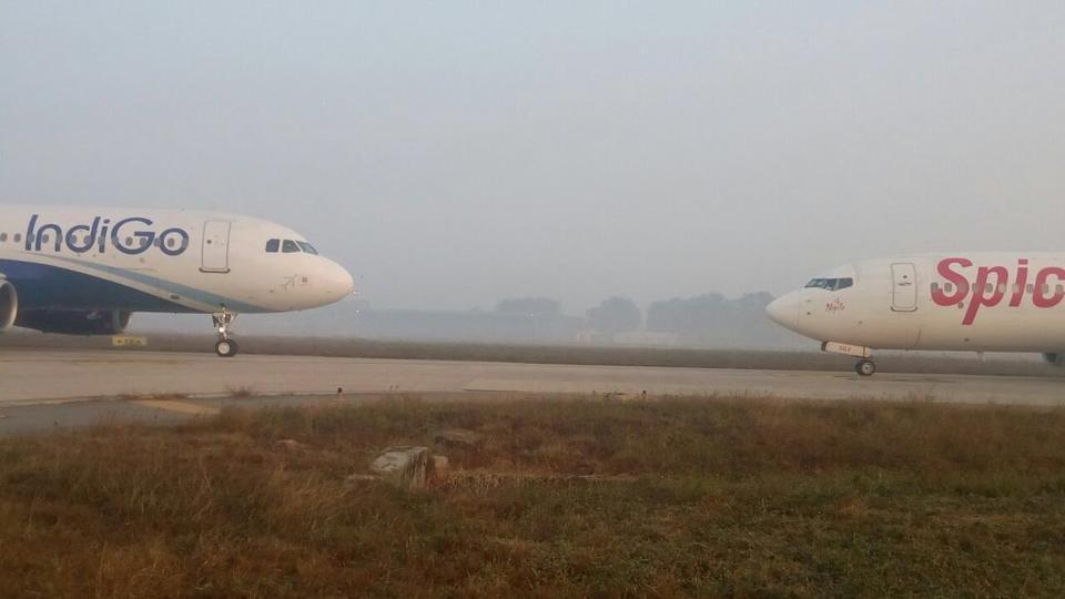 IndiGo and SpiceJet Aircraft