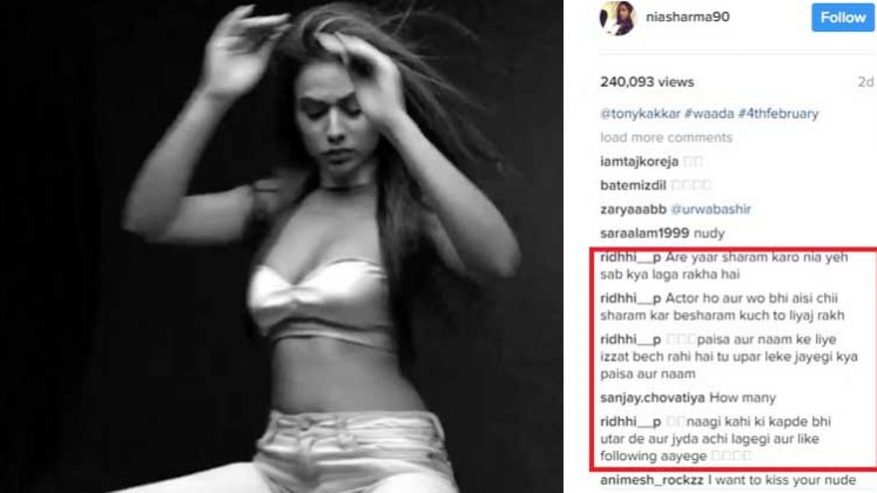 1280px x 720px - Actress Nia Sharma Was Slut Shamed On Instagram And Her Reply Is Worth  Every Single Clap