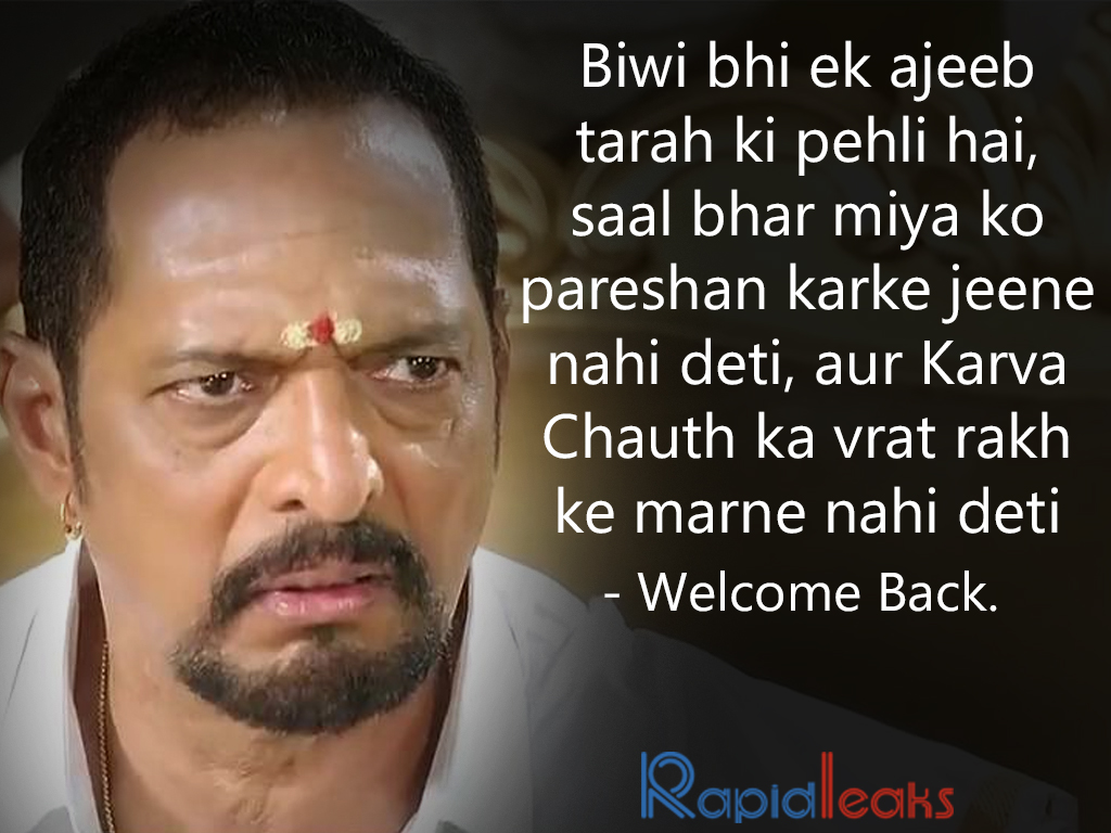 Nana Patekar Dialogues: 12 Dialogues By Nana That Proved He Rules The ...