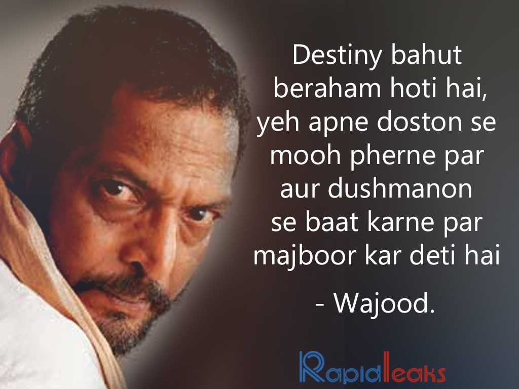 12 All Time Best Nana Patekar Dialogues From His Famous Movies 