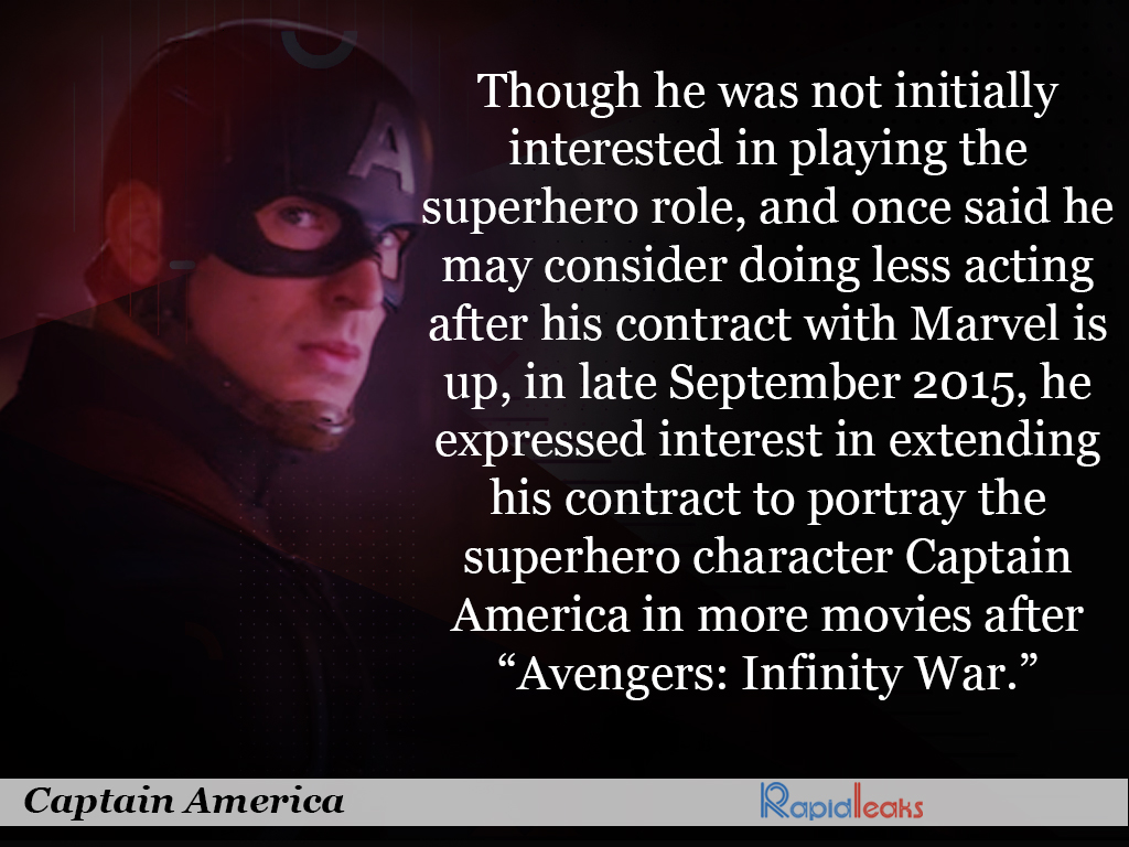 Chris Evans Facts 10