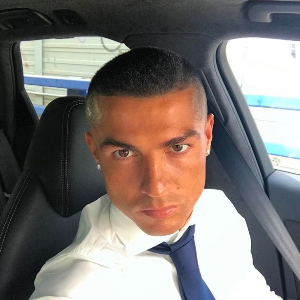 Cristiano Ronaldo Decided To Go With A Weird Haircut To Celebrate His  Champions League Win