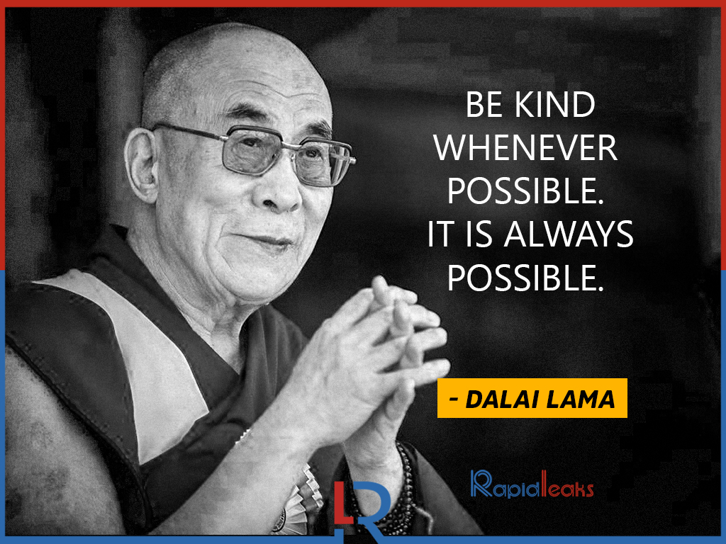 These Quotes By Dalai Lama Are Life Lessons