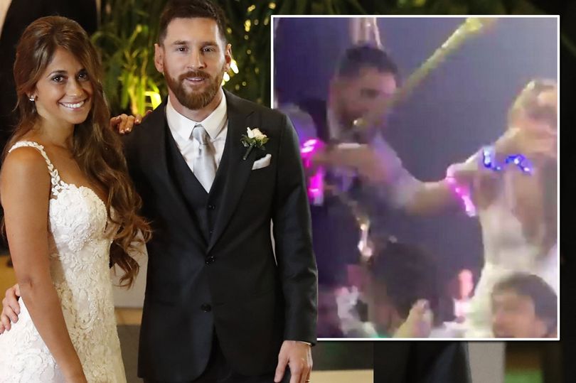 Lionel Messi Danced With His Wife