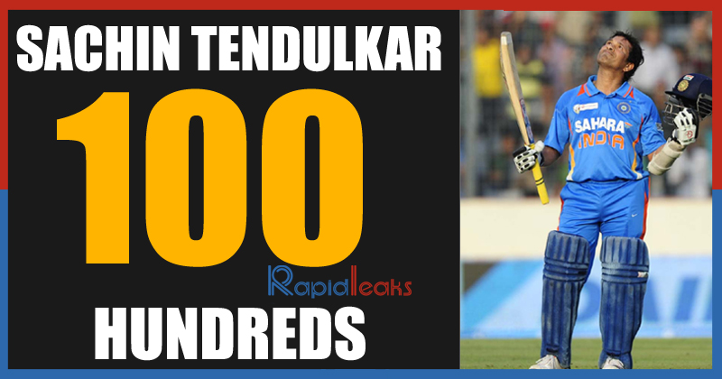 Unbroken records, Sachin Tendulkar 100 Hundreds