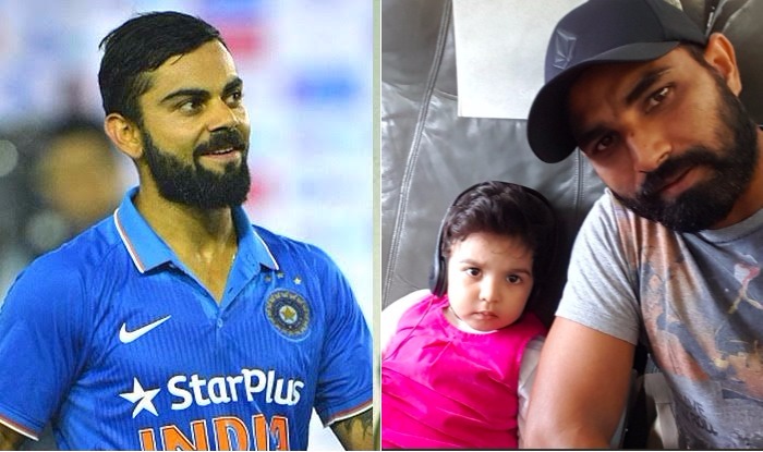 Mohammed Shami’s Daughter Aairah dancing with Virat Kohli