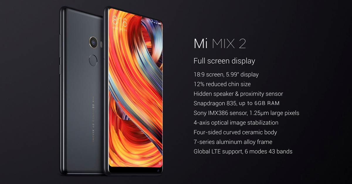 Xiaomi Mi Mix 2