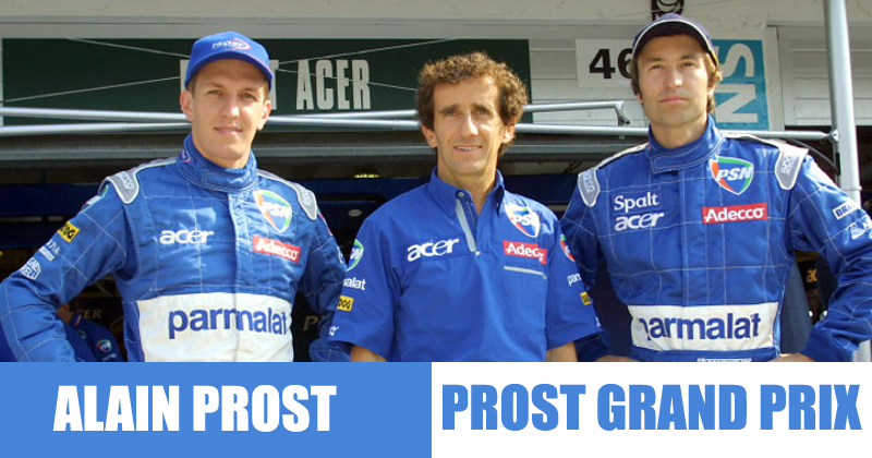 Alain Prost- Prost Grand Prix