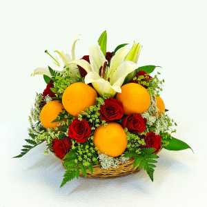Oranges Fruit Basket