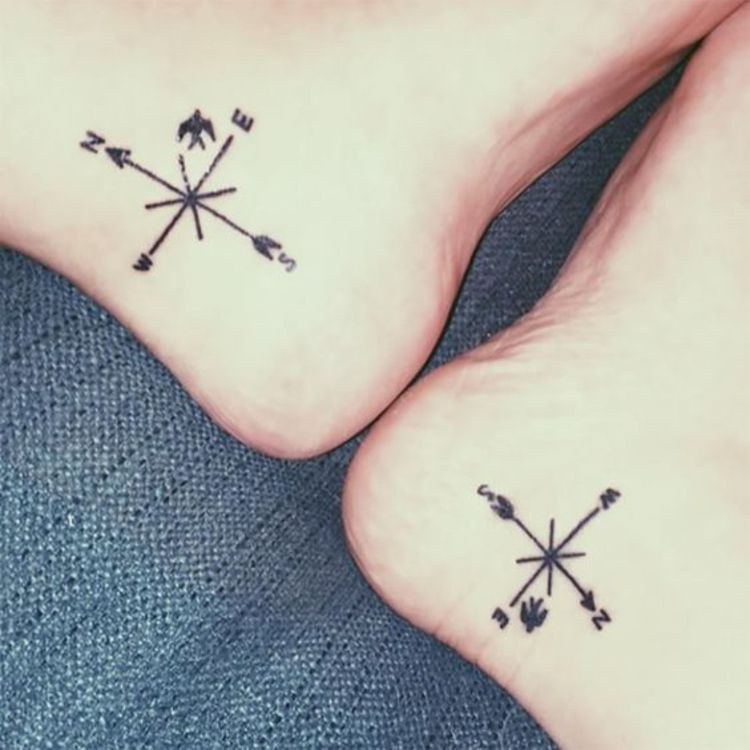 25 Sister Tattoo Ideas to Get With Your Other Half  Brit  Co