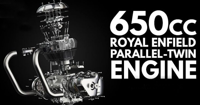 Royal Enfield 650 cc Parallel-Twin Engine Unveiled