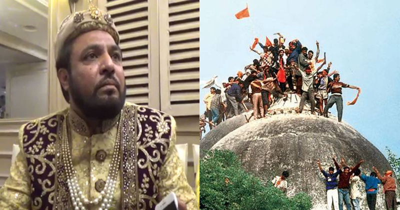 This Man Wants To Own Babri Masjid Site, Claims To Be Mughal Descendant!