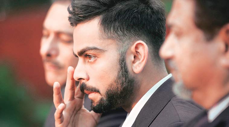 Virat Kohli sad