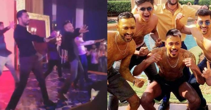 Watch Hardik Pandya’s Insane Dance Steps At Brother Krunal’s Mehendi Function