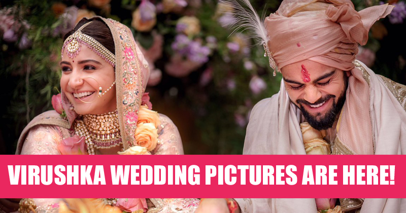 Virat & Anushka Wedding Pictures Are Taking The Internet By Storm!