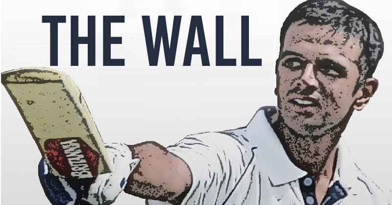 Rahul Dravid THE WALL