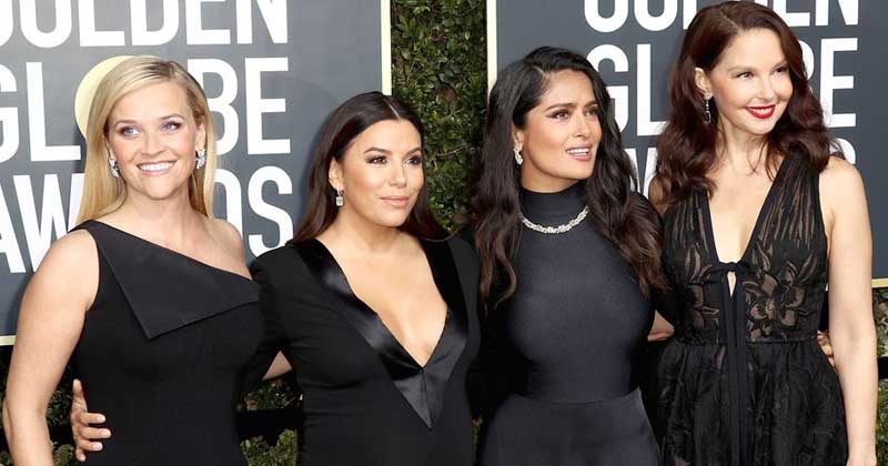 The Black Dresses From The Golden Globes Will Be Auctioned On eBay For The Time’s Up Movement