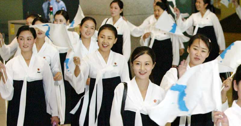 The Strange Case Of North Korea's Cheerleaders