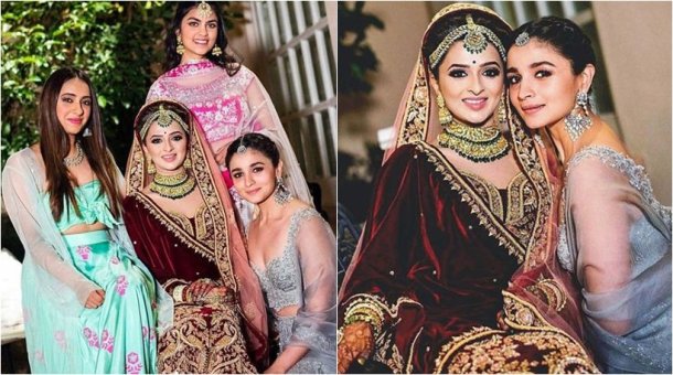 Alia Bhatt in Rs 1 lakh bralette and lehenga is the most stunning  bridesmaid. All pics - India Today