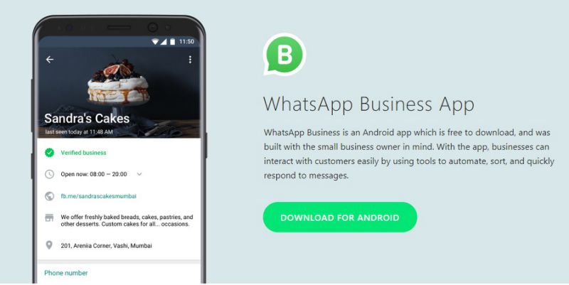 how to download WhatsApp Business app