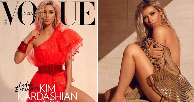 Kim Kardashian Looks Stunning In Vogue India’s Latest Issue