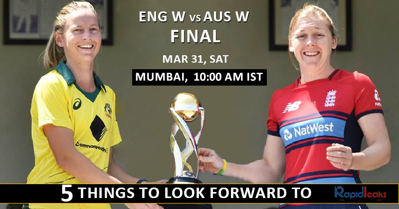 Australia Women's And England Women's Final T20