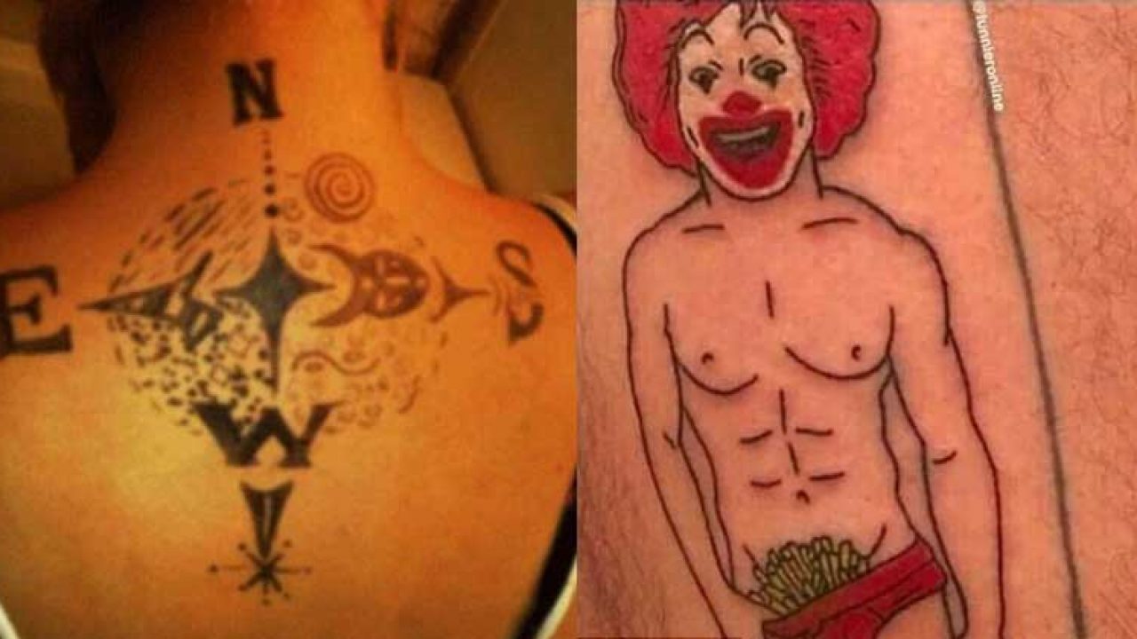 Hilarious photos of very embarrassing tattoos make you think twice | Daily  Mail Online