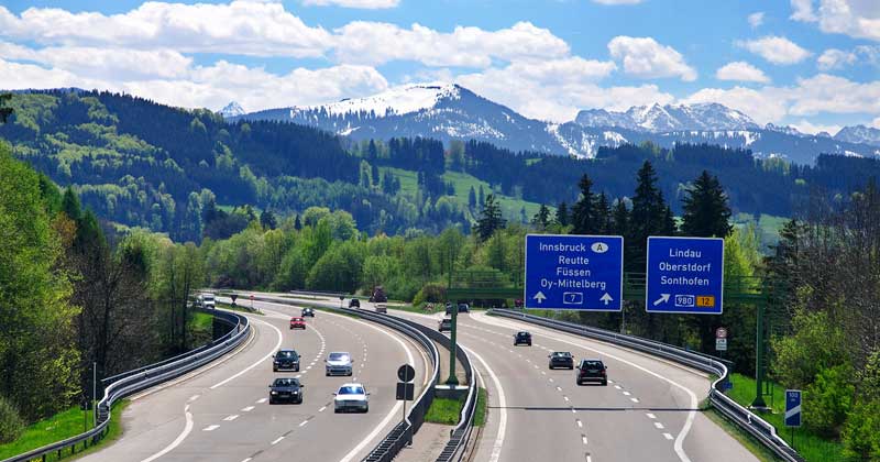 German Autobahns Highway