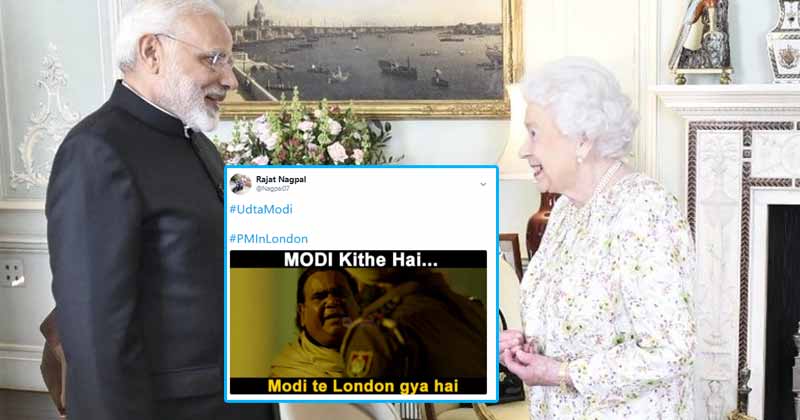 PM Narendra Modi Meets Queen Elizabeth