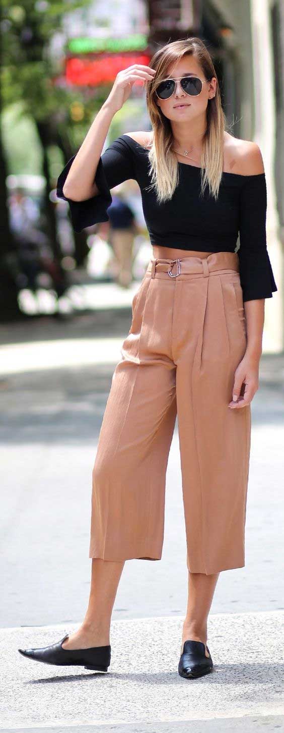 10 Interesting Ways To Style Culottes This Summer