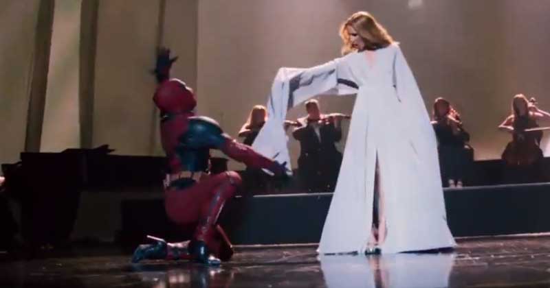 Deadpool Dances To Celine Dion Wearing Heels