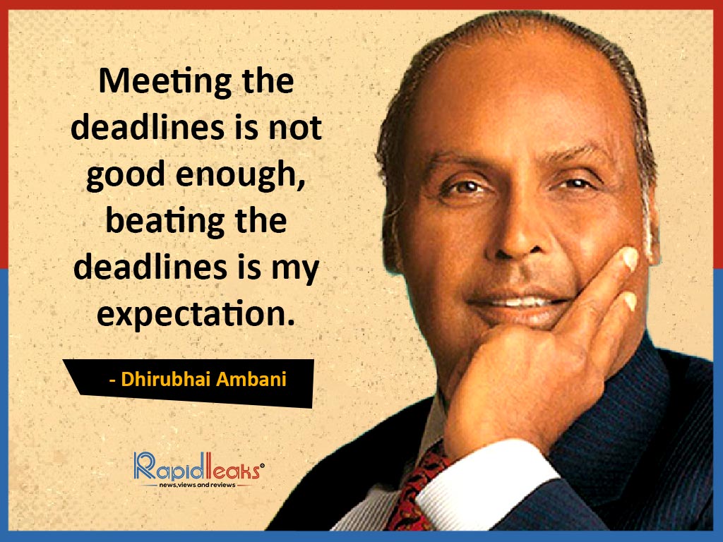 Dhirubhai Ambani Quotes