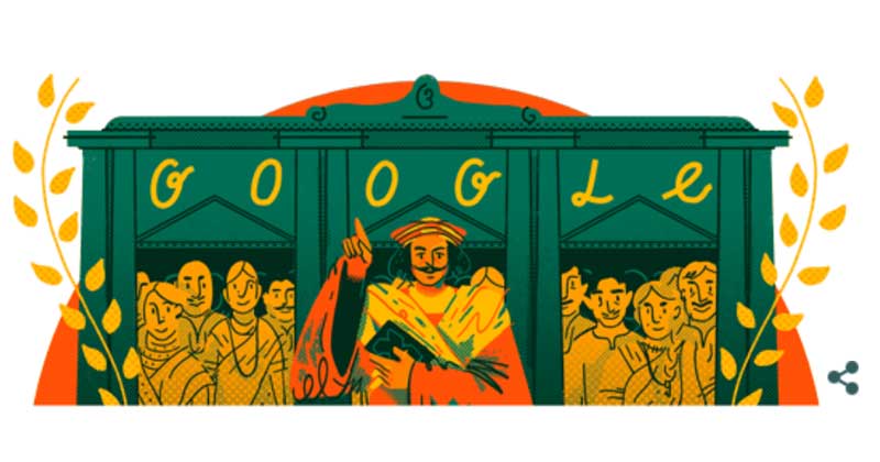 Google Doodle Honours Raja Ram Mohan Roy
