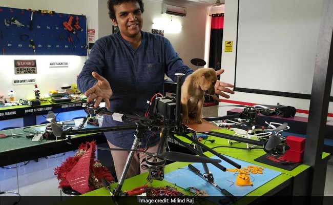 Man Saved Puppy Stuck In a Drain With The Help Of A Drone