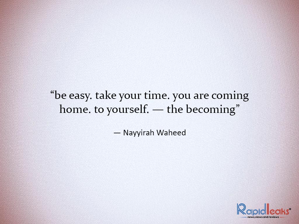 Nayyirah Waheed Poems