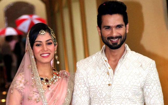 Shahid Kapoor and Mira Rajput