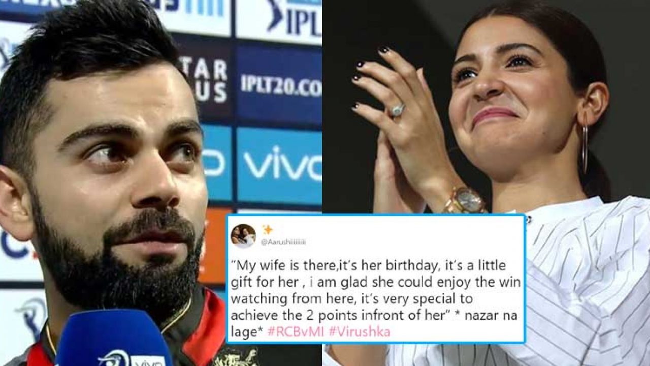 Twitter Can't Stop Gushing About RCB's Win As Virat Kohli's Birthday  Present For Anushka Sharma