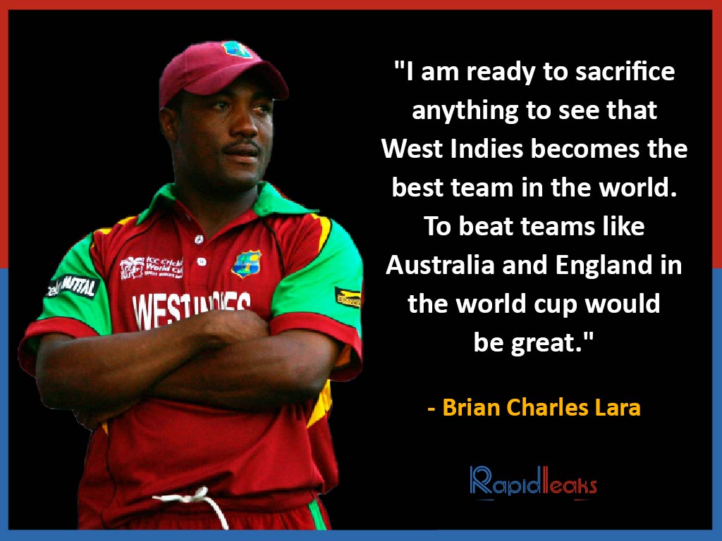 brian lara quote